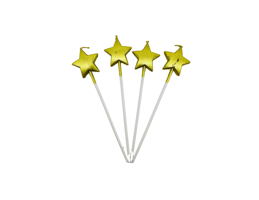 VELA ESTRELLA DORADA X4