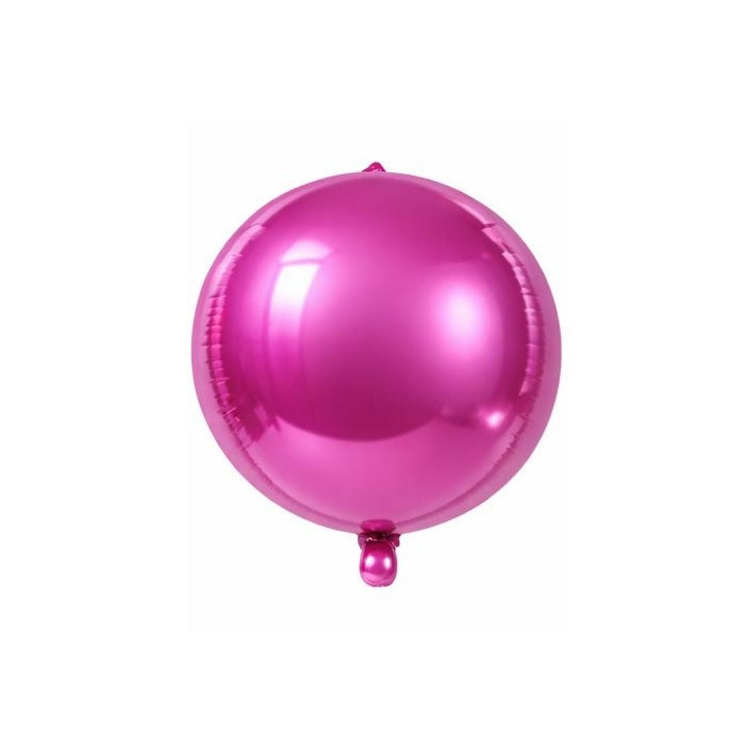 GLOBO METALIZADO ORBI ROSADO 24" "A"