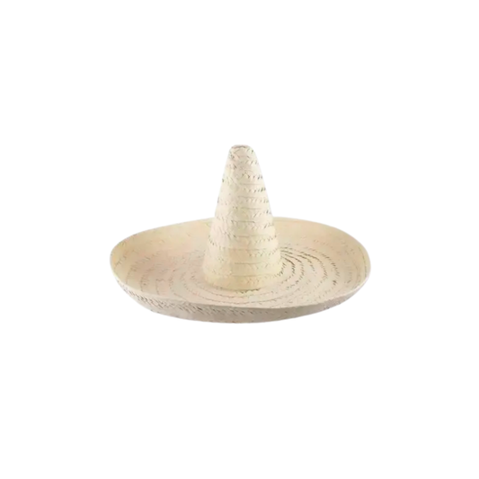SOMBRERO MEXICANO TEJIDO DE PALMA