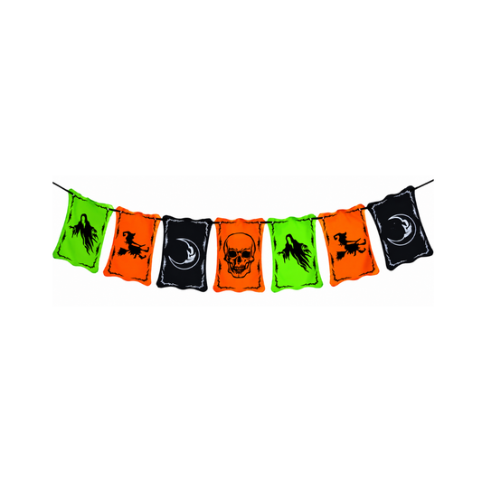 BANDERIN NEON HALLOWEEN