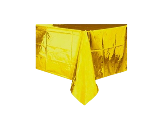 MANTEL METALIZADO DORADO