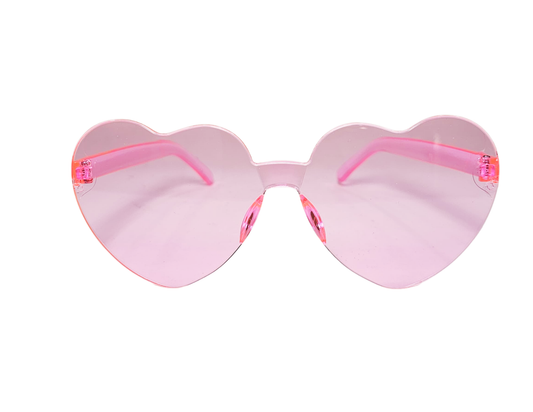 GAFAS CORAZON ROSADA