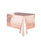 MANTEL METALIZADO DORADO ROSA