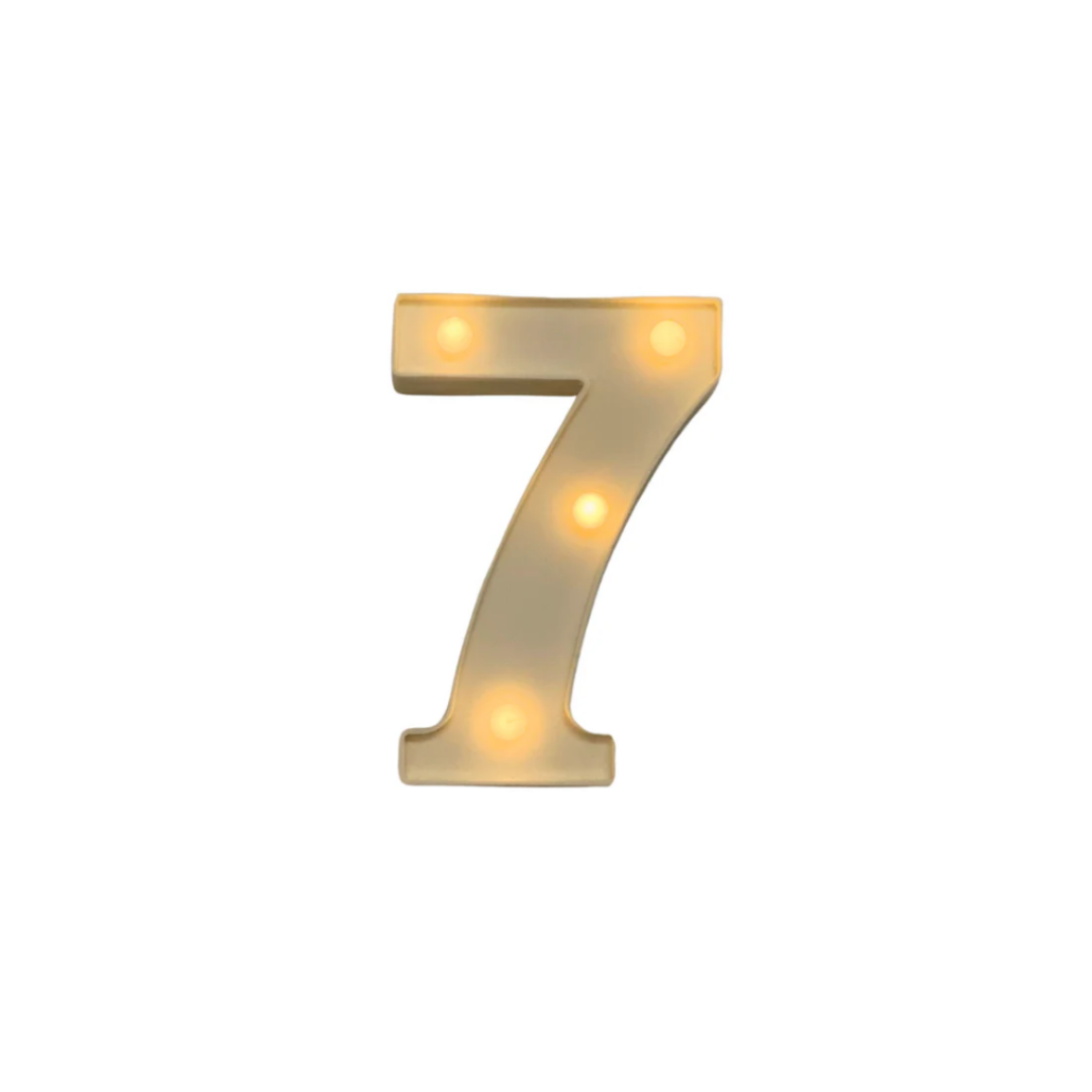 LAMPARA NUMERO 7