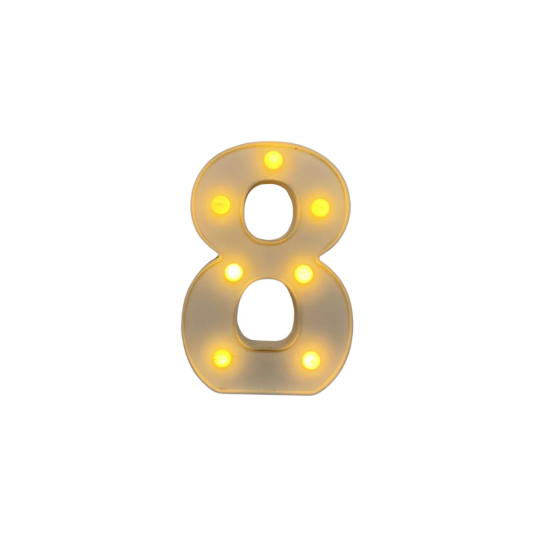LAMPARA NUMERO 8