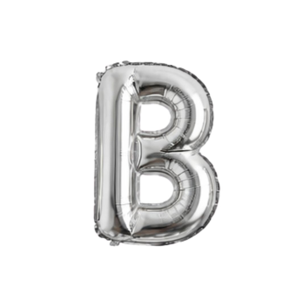 GLOBO MET. PEQUEÑO LETRA B