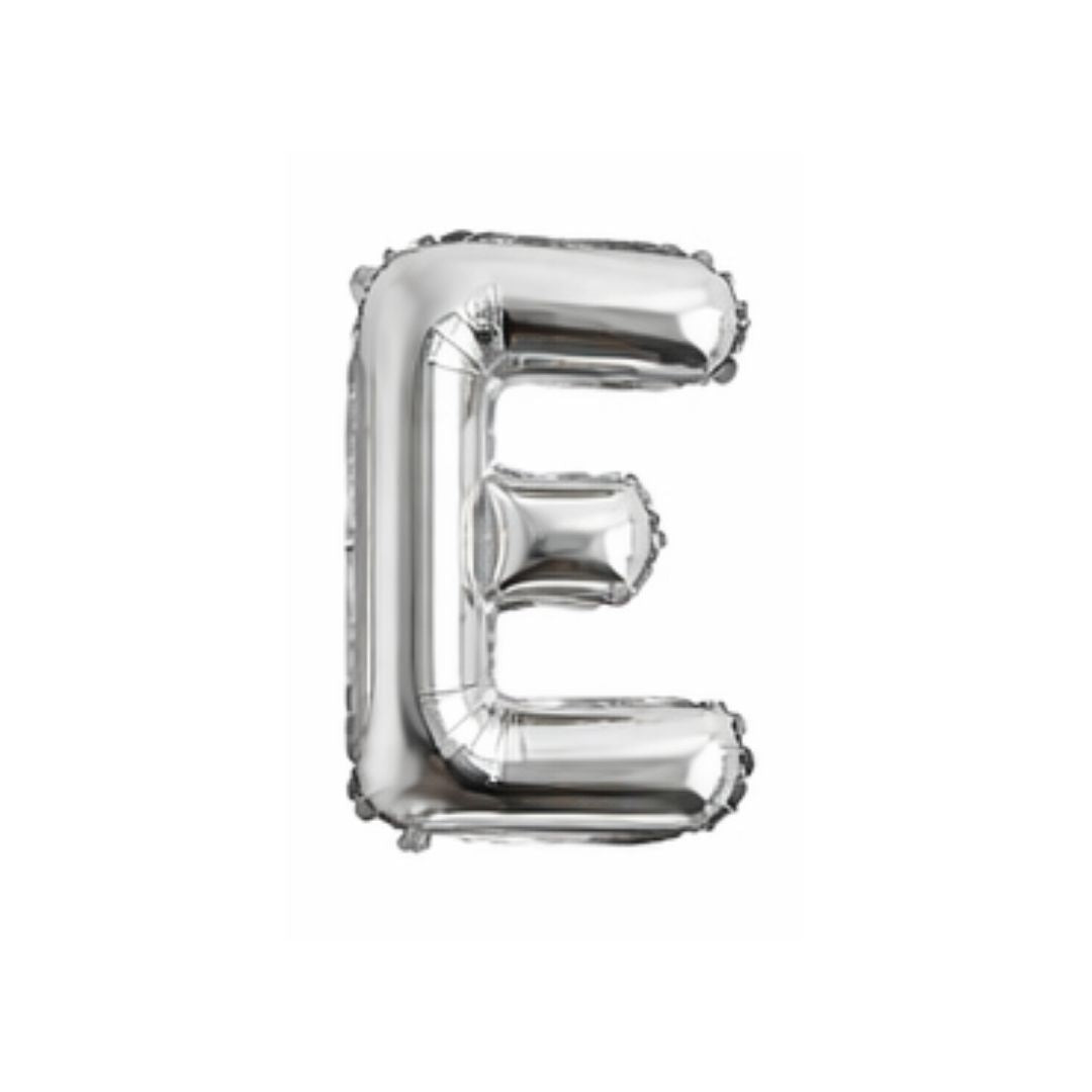 GLOBO MET. PEQUEÑO LETRA E