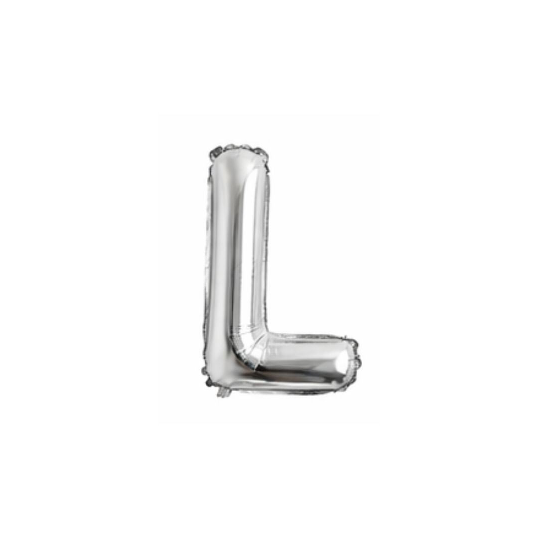 GLOBO MET. PEQUEÑO LETRA L