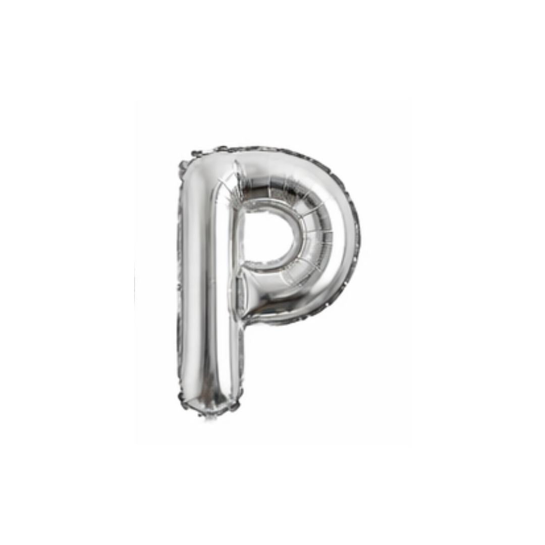 GLOBO MET. PEQUEÑO LETRA P