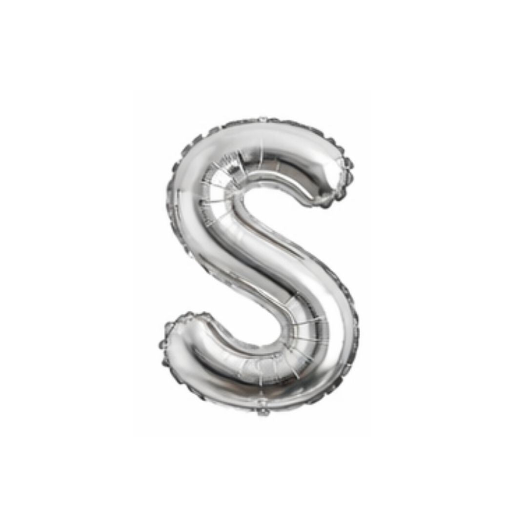 GLOBO MET. PEQUEÑO LETRA S