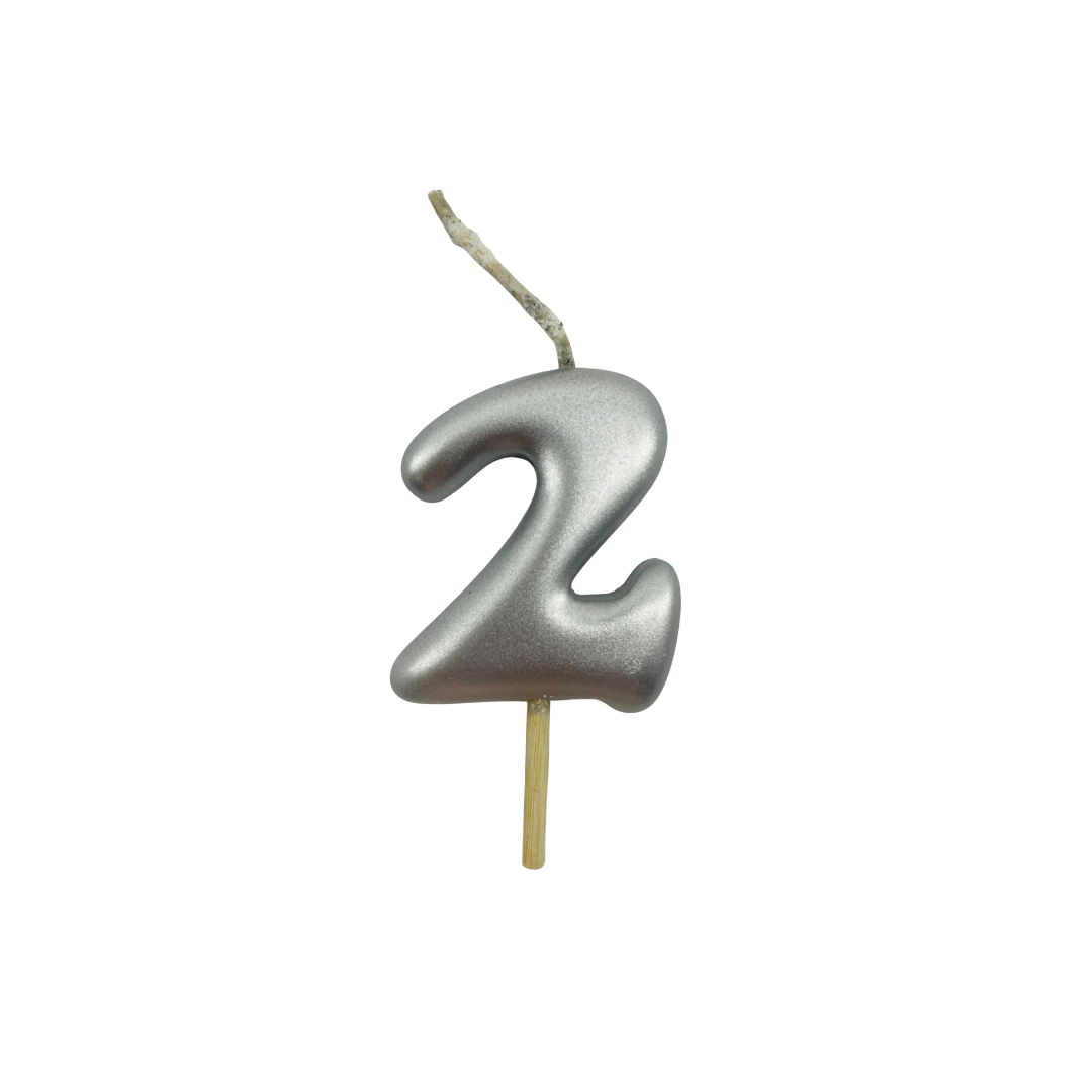 VELA MEDIANA NUMERO 2 PLATA