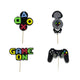 PINES DECORATIVOS FOMY X4 "GAMER DF"