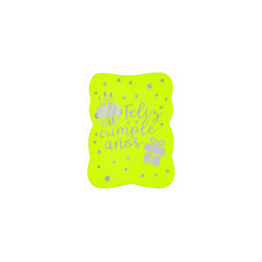 PIÑATA PLEGABLE FC NEON