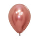GLOBO R-18 REFLEX DORADO ROSA X6