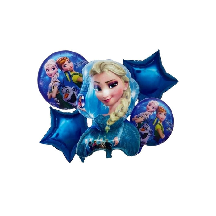 BOUQUET DE GLOBOS X5 FROZEN
