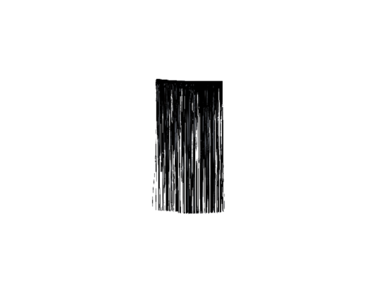 CORTINA METALIZADA 1M X2 NEGRA
