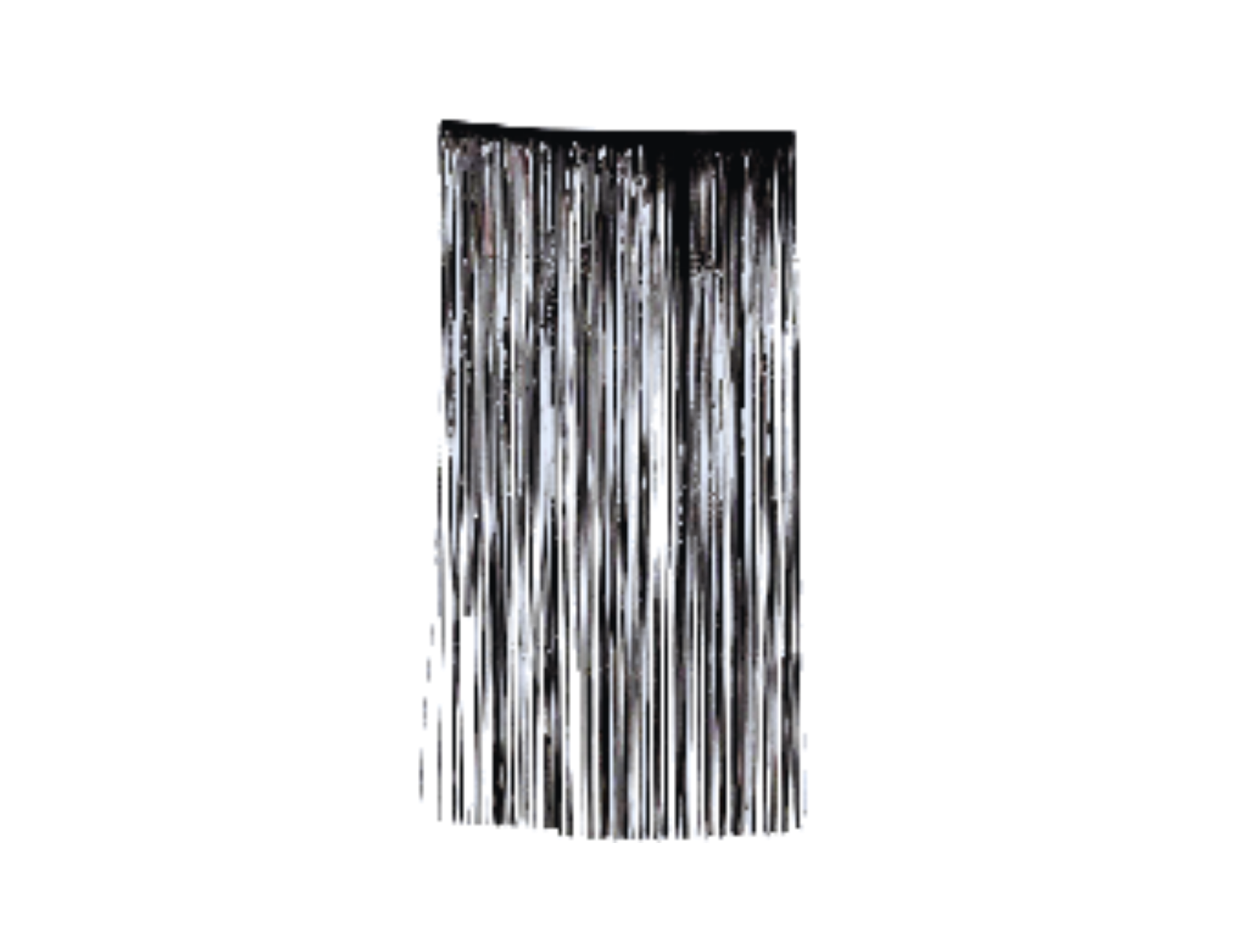 CORTINA METALIZADA 1M X2 NEGRA