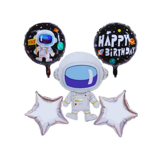 BOUQUET DE GLOBOS X5 ASTRONAUTA