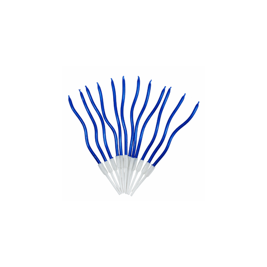 VELA ESPIRAL X12 AZUL