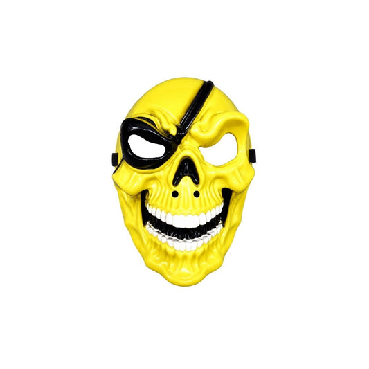 MASCARA CALAVERA CON PARCHE