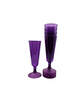 COPA FLAUTA VIOLETA x 12