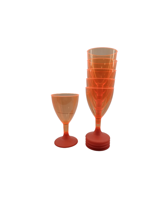 COPA VINO NARANJA x 12