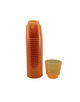 VASO WHISKY NARANJA x 25