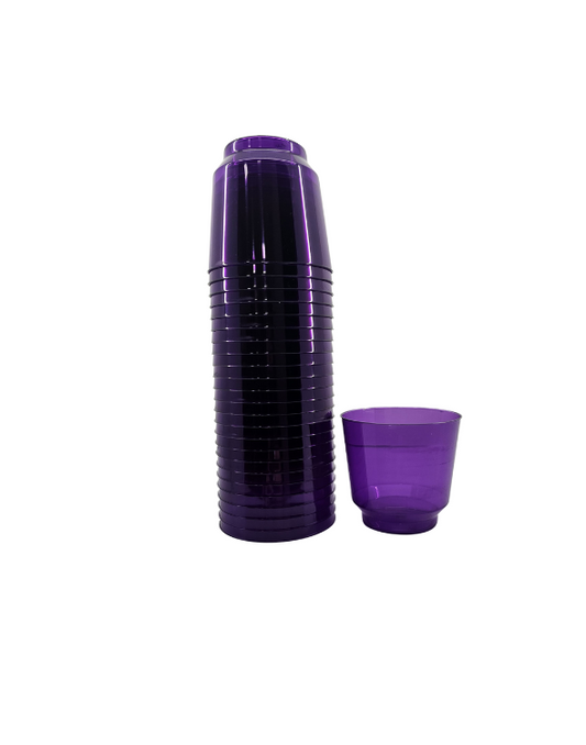 VASO WHISKY VIOLETA x 25