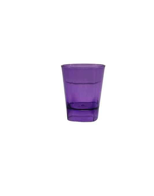 COPA AGUARDIENTE ACRILICA VIOLETA