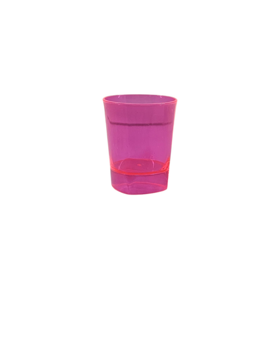 COPA AGUARDIENTE ACRILICA FUCSIA