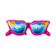 GLOBO METALIZADO DE GAFAS HAWAIANAS "A"