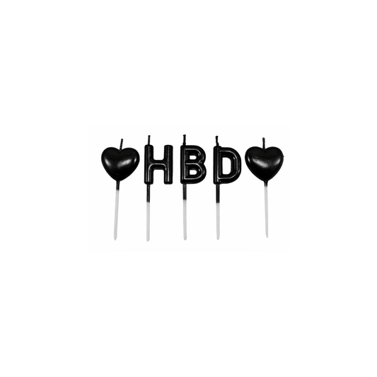 VELA HBD NEGRA "A"