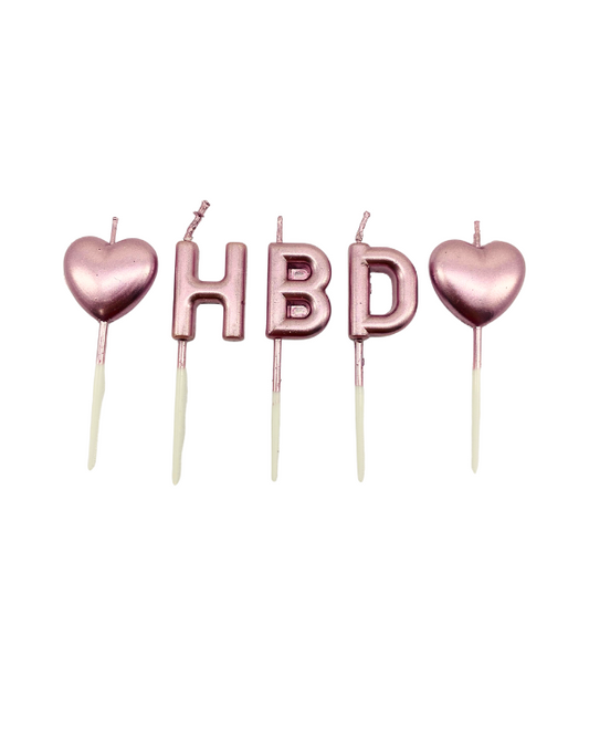VELA HBD ROSADA "A"