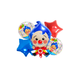 BOUQUET DE GLOBOS X5 PAYASO PLIM PLIM