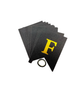 BANDERIN PEQ DOS PUNTAS F.C ESCARCHADO NEGRO