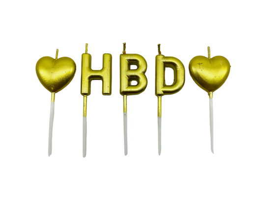 VELA HBD DORADA "A"