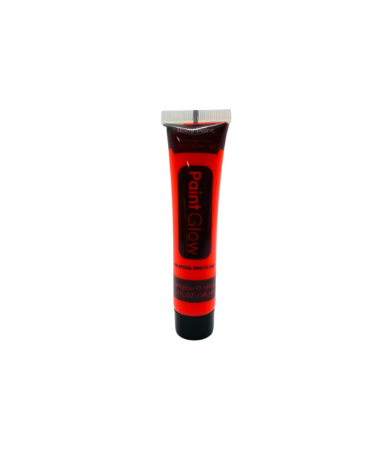 MAQUILLAJE ARTISTICO NEON NARANJA