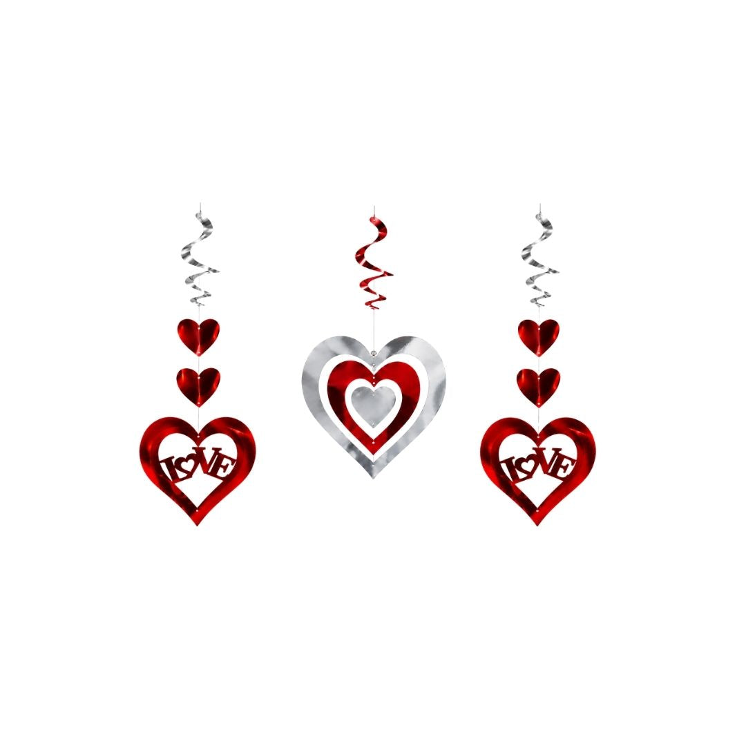 BOUQUET CUPIDO GIRATORIO CORAZON DORADO X3