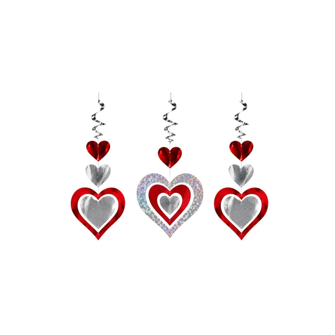 BOUQUET CUPIDO GIRATORIO CORAZON DORADO X3