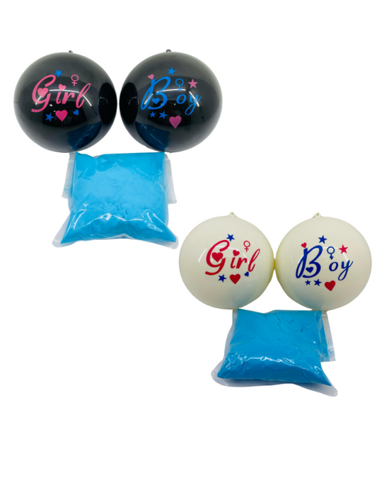 BALON DE REVELACION DE GENERO AZUL "A"