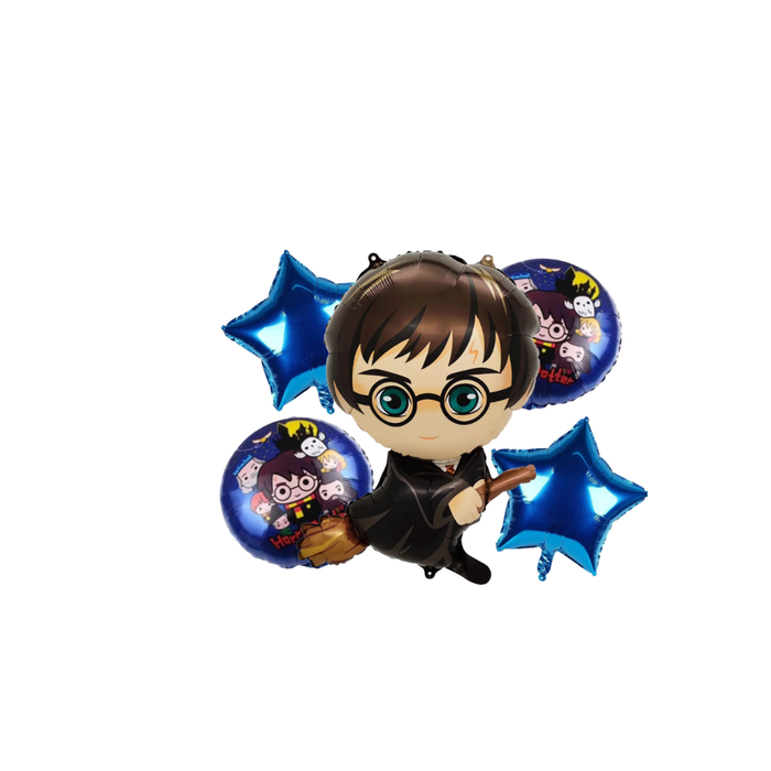 BOUQUET DE GLOBOS X5 HARRY POTTER