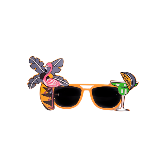 GAFAS HAWAIANAS AMARILLAS
