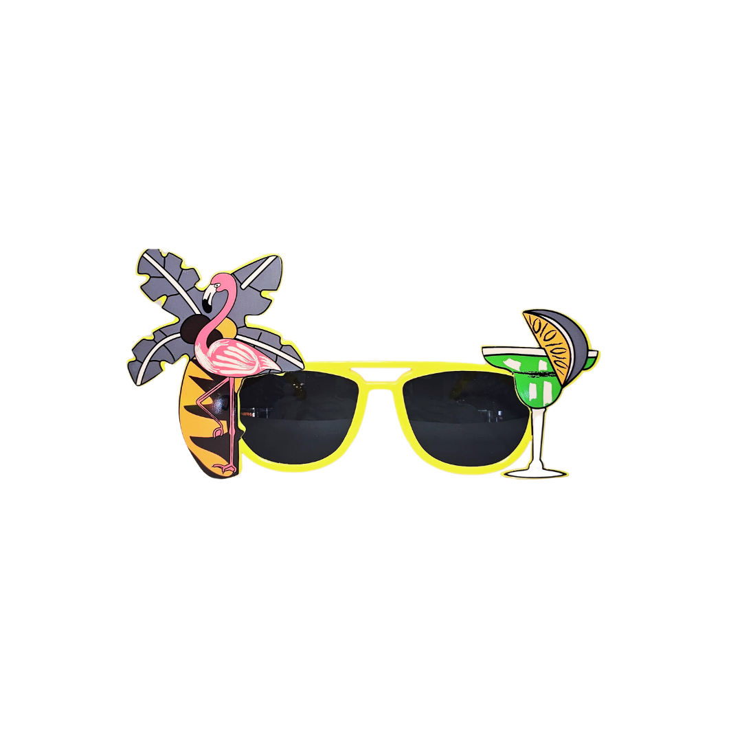 GAFAS HAWAIANAS AMARILLAS