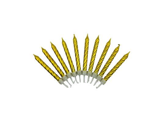 VELA TORNILLO ROSADA X10