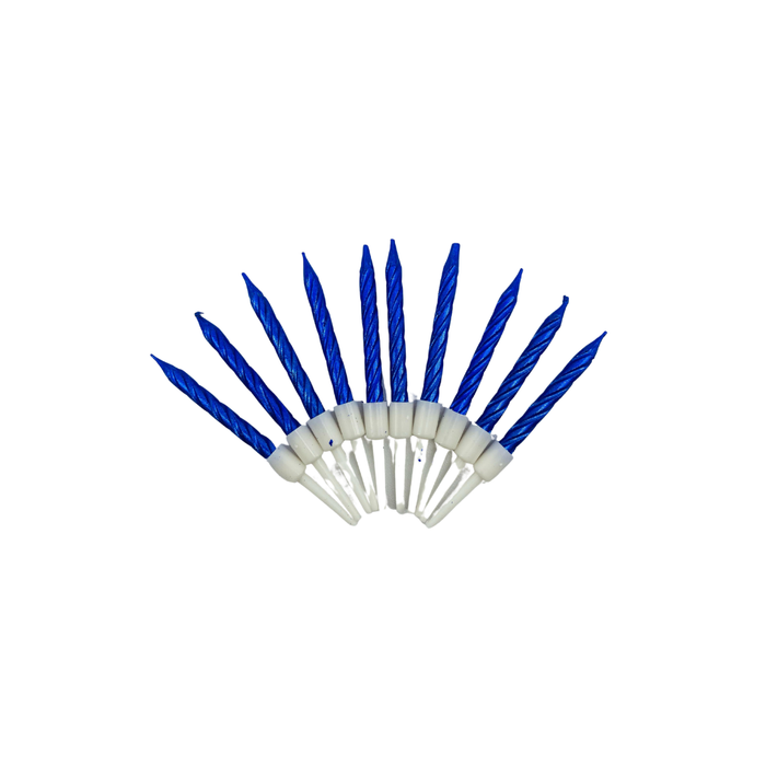 VELA TORNILLO MINI AZUL X10 "C1"