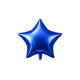 GLOBO DE ESTRELLA MEDIANA AZUL REY - 18"