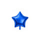 GLOBO DE ESTRELLA PEQUEÑA AZUL REY - 10"