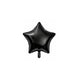 GLOBO DE ESTRELLA PEQUEÑA NEGRA - 10"