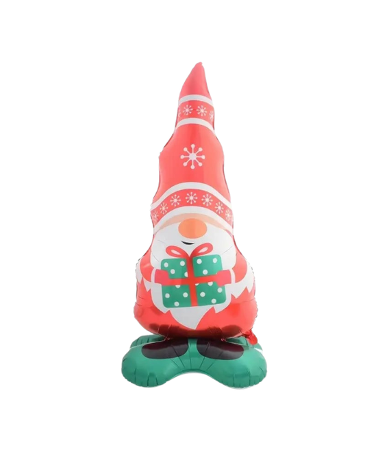 GLOBO GIGANTE DE ARBOLITO DE NAVIDAD ROJO