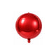 GLOBO METALIZADO ORBI ROJO 18" "A"